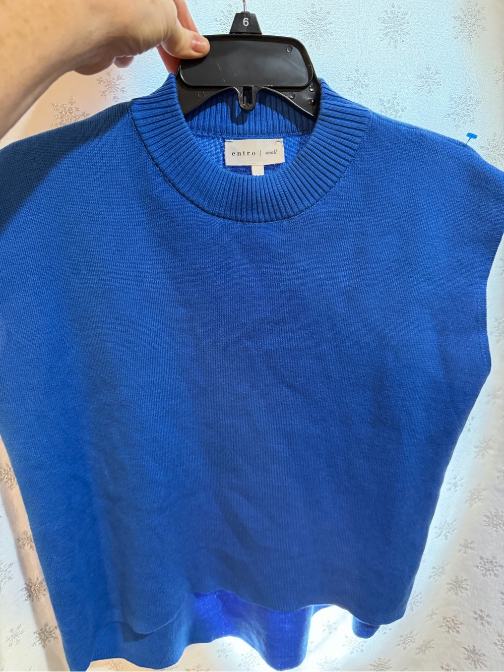 entro Blue Crewneck Sweater
